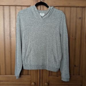 Hurley Women's Chill Fleece Pullover Hoodie Sweater gray